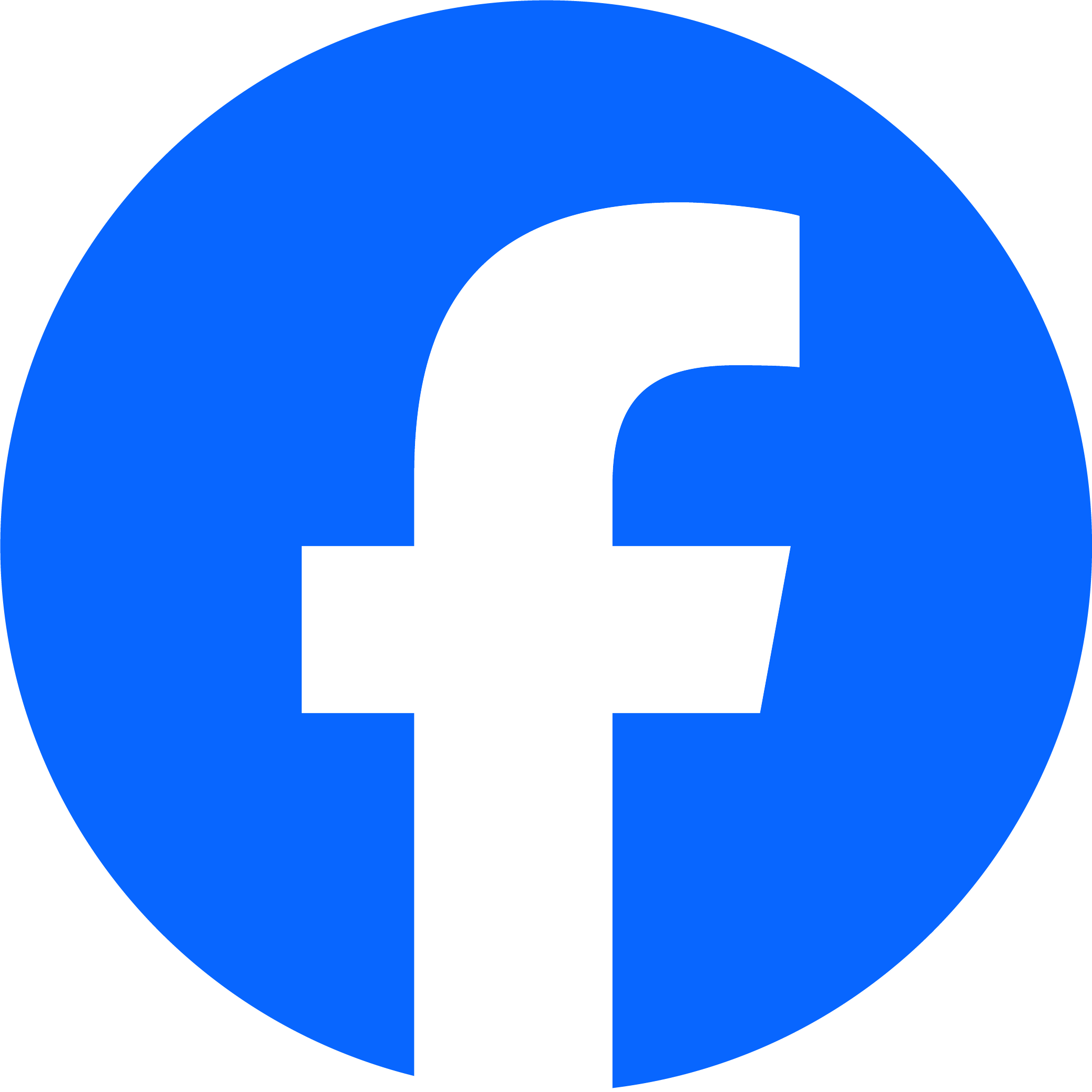 blue Facebook icon