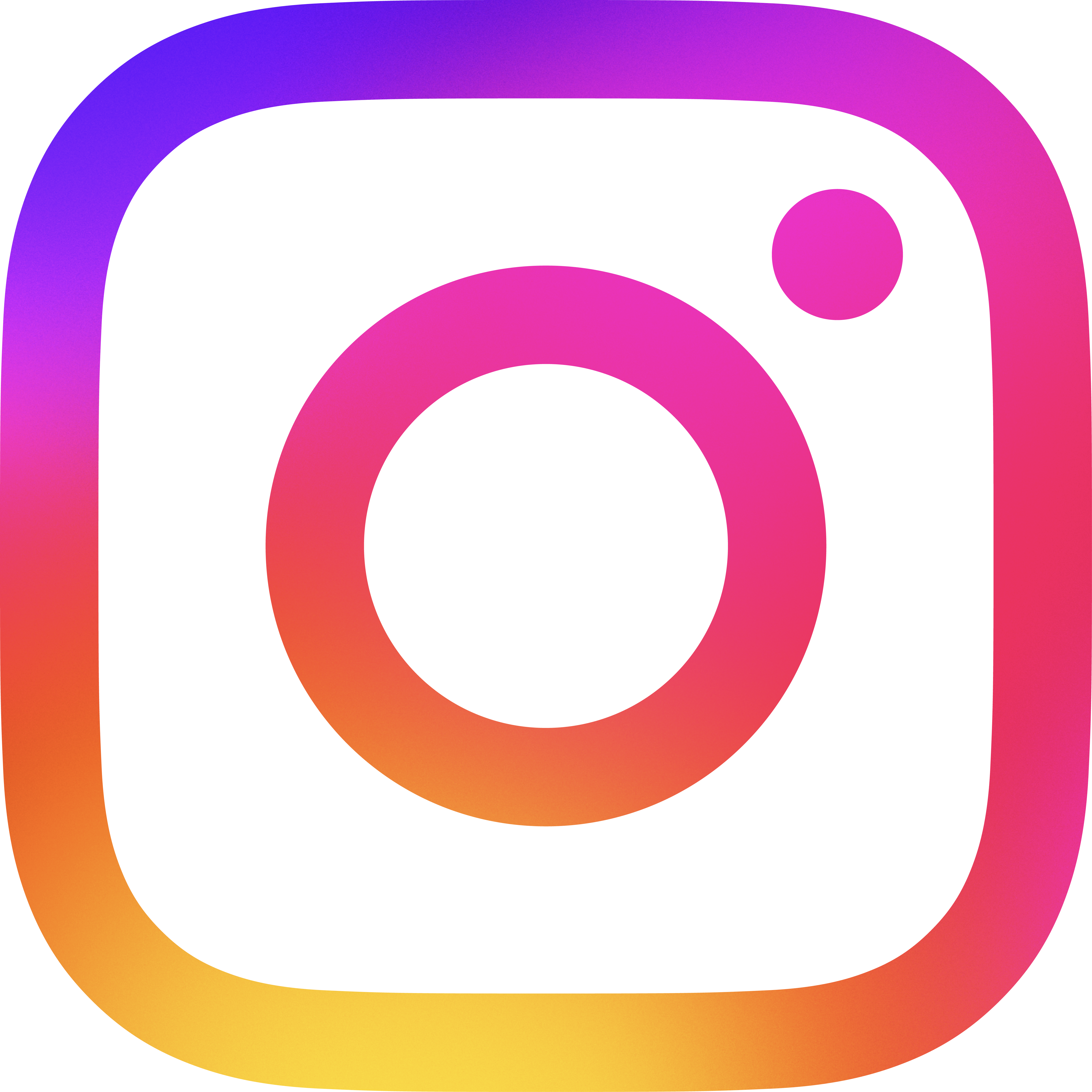 Instagram glyph gradient icon